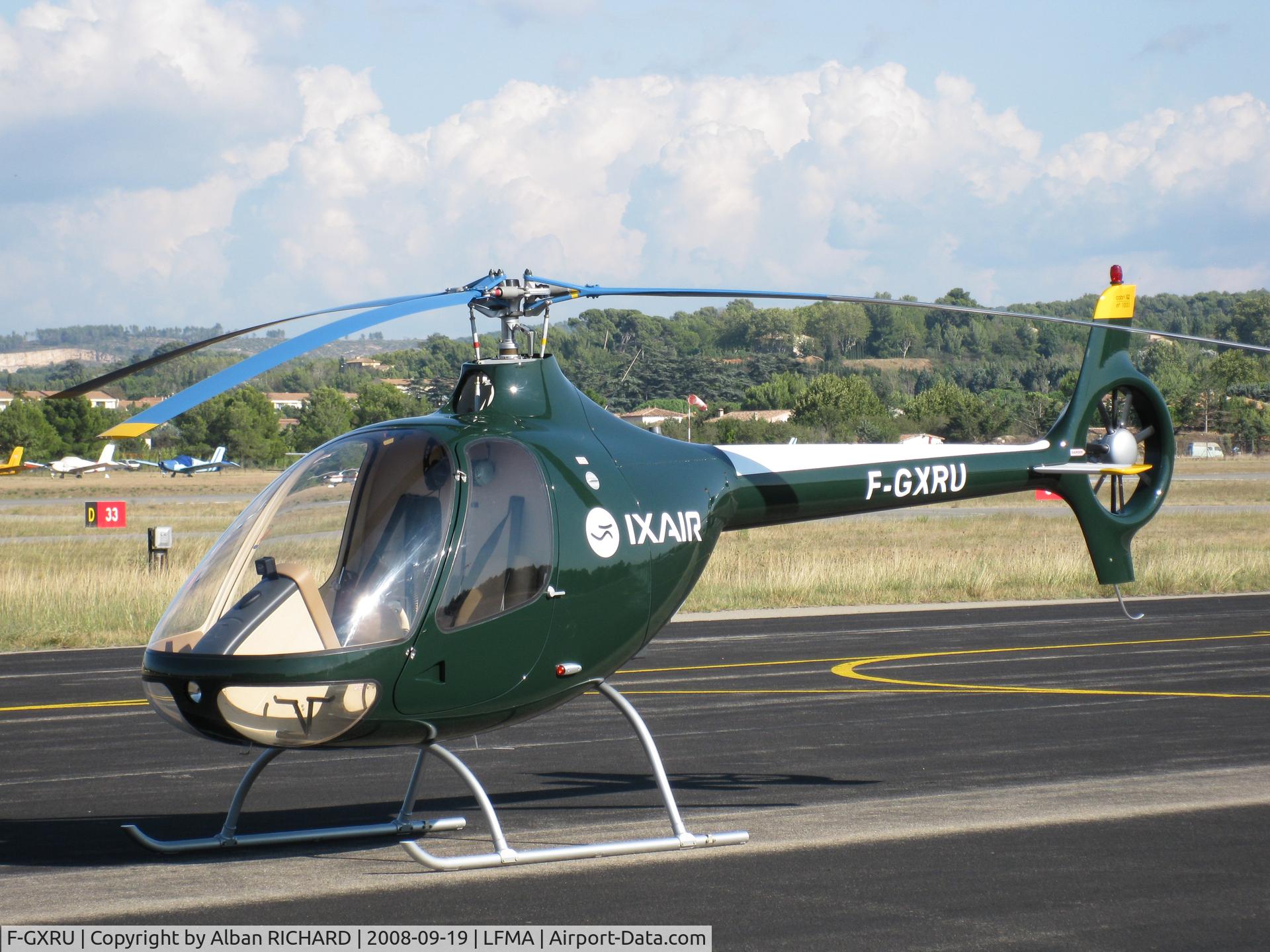 F-GXRU, 2008 Guimbal Cabri G2 C/N 1003, Livraison du premier hélicoptère de série Cabri G2