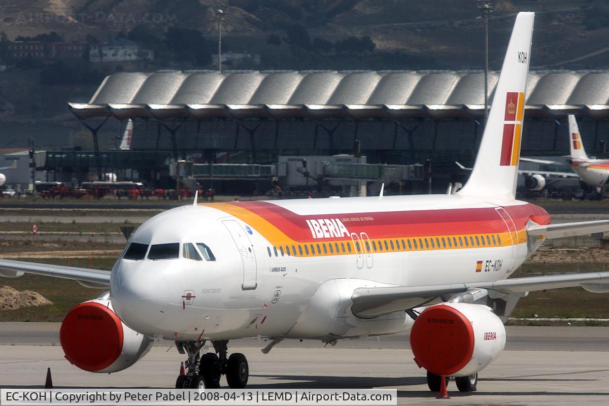 EC-KOH, 2004 Airbus A320-214 C/N 2248, MAD Spotter Trip