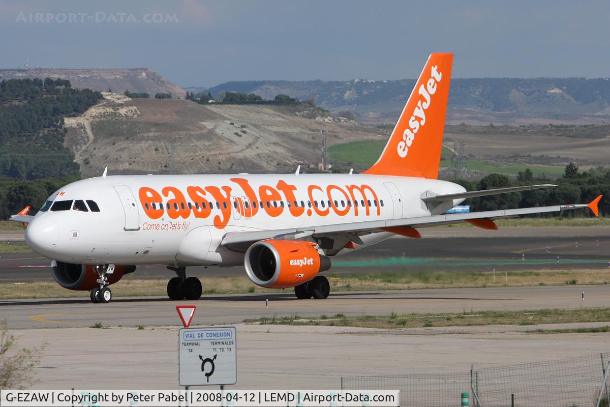 G-EZAW, 2006 Airbus A319-111 C/N 2812, MAD Spotter Trip