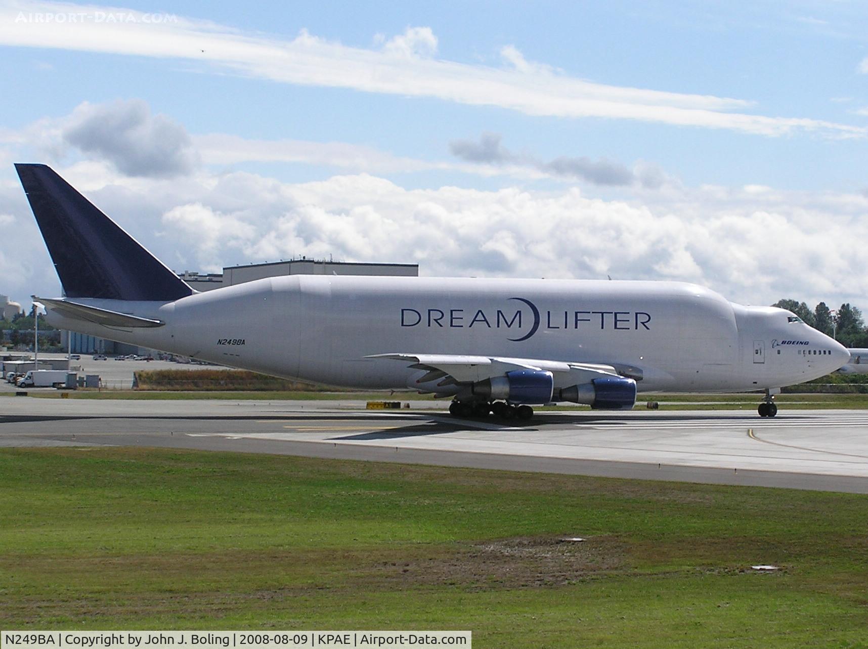 N249BA, 1989 Boeing 747-409LCF C/N 24309, 