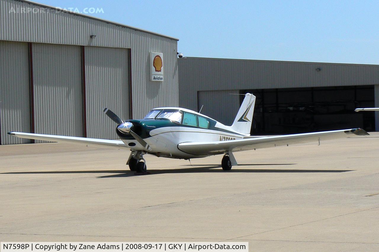 N7598P, 1961 Piper PA-24 C/N 24-2809, At Arlington Municipal