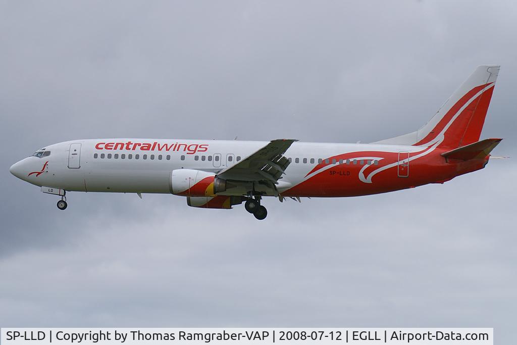 SP-LLD, 1994 Boeing 737-45D C/N 27256, Centralwings Boeing 737-400