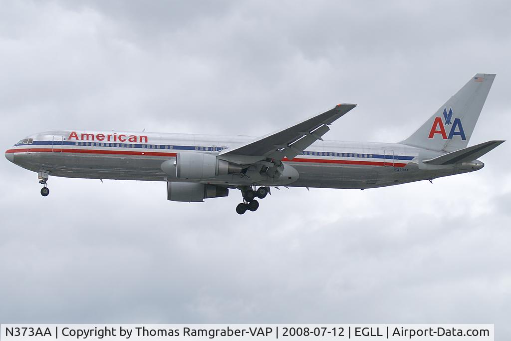 N373AA, 1992 Boeing 767-323 C/N 25200, American Airlines Boeing 767-300