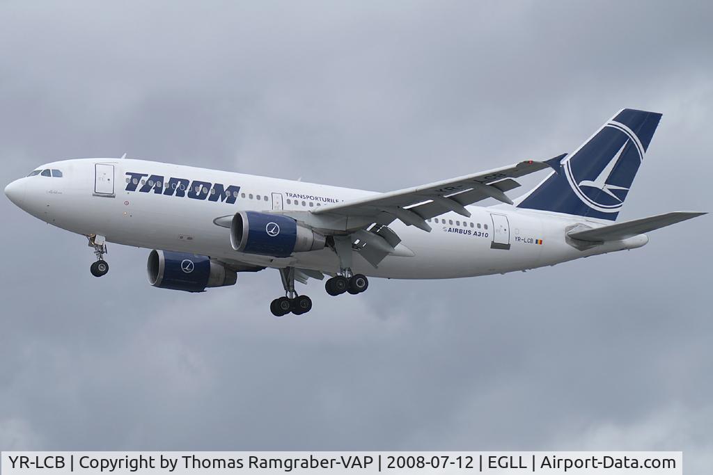 YR-LCB, 1992 Airbus A310-322 C/N 644, Tarom Airbus A310