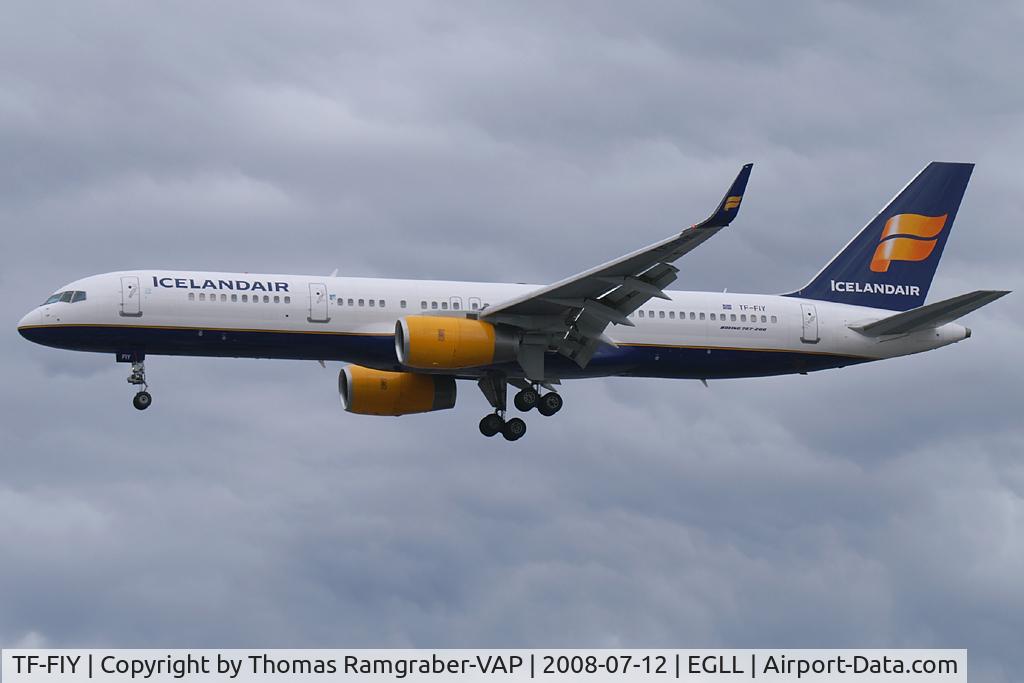 TF-FIY, 2000 Boeing 757-256 C/N 29312, Icelandair Boeing 757-200