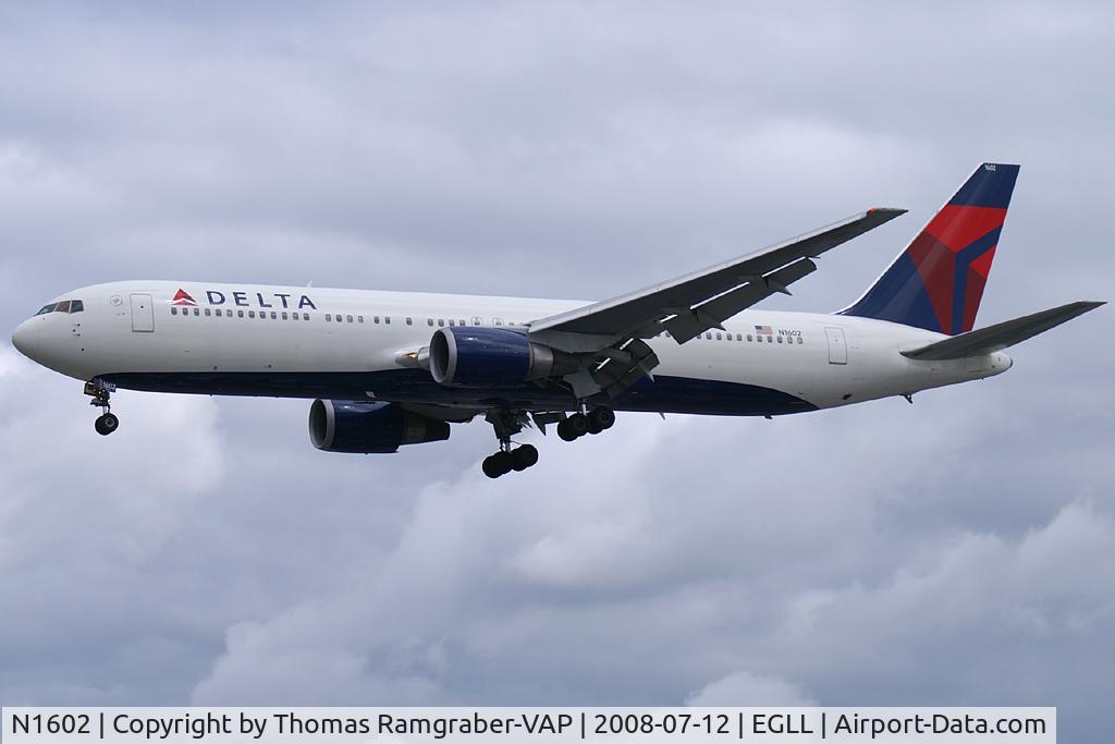 N1602, 1999 Boeing 767-332 C/N 29694, Delta Airlines Boeing 767-300