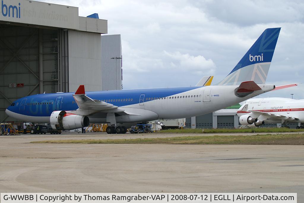 G-WWBB, 2001 Airbus A330-243 C/N 404, BMI British Midland Airbus A330-200