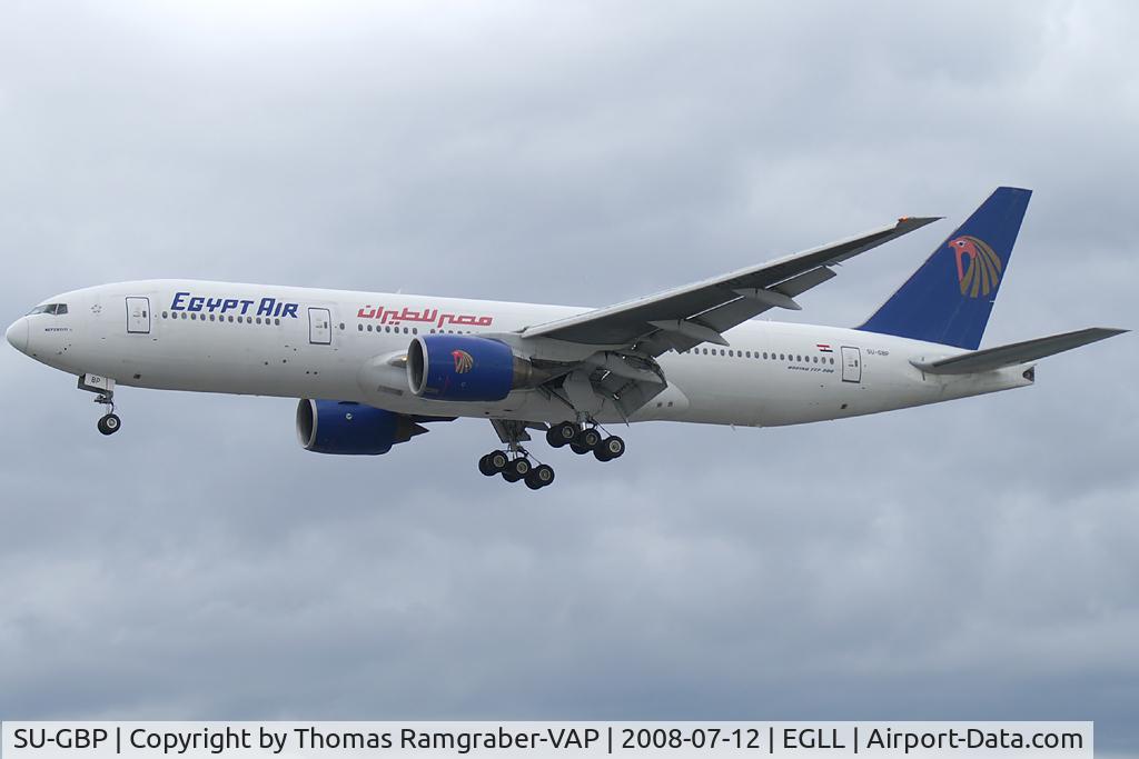 SU-GBP, 1997 Boeing 777-266/ER C/N 28423, Egypt Air Boeing 777-200