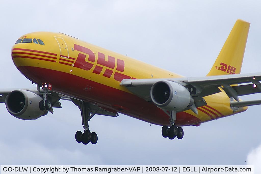 OO-DLW, 1982 Airbus A300B4-203(F) C/N 199, European Air Transport Airbus A300