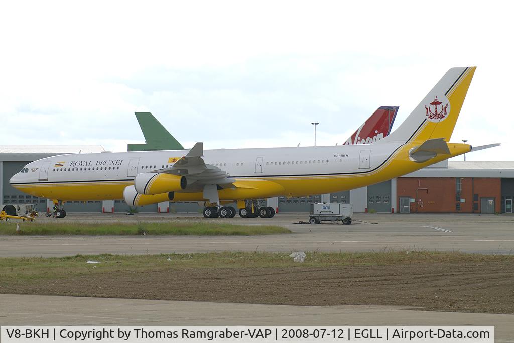 V8-BKH, 1994 Airbus A340-212 C/N 046, Royal Brunei Airlines Airbus A340-200