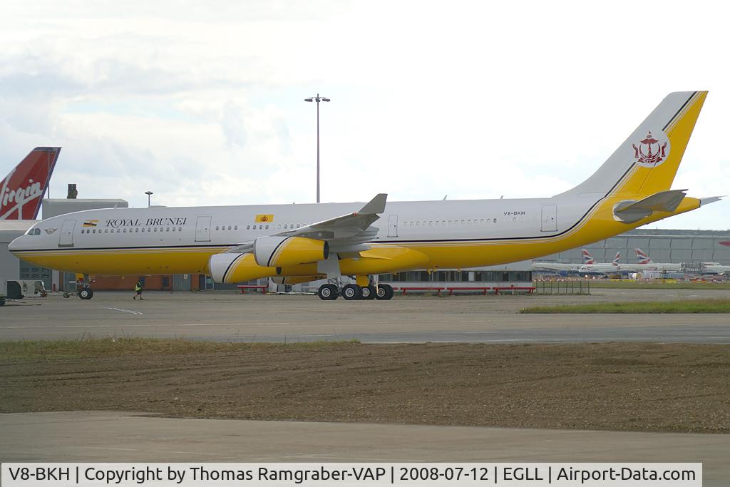 V8-BKH, 1994 Airbus A340-212 C/N 046, Royal Brunei Airlines Airbus A340-200