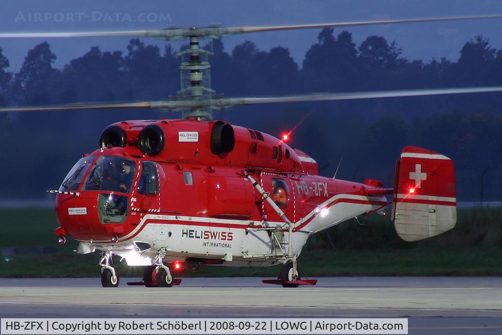 HB-ZFX, 2004 Kamov Ka-32A12 C/N 8809/09, Fuelstop