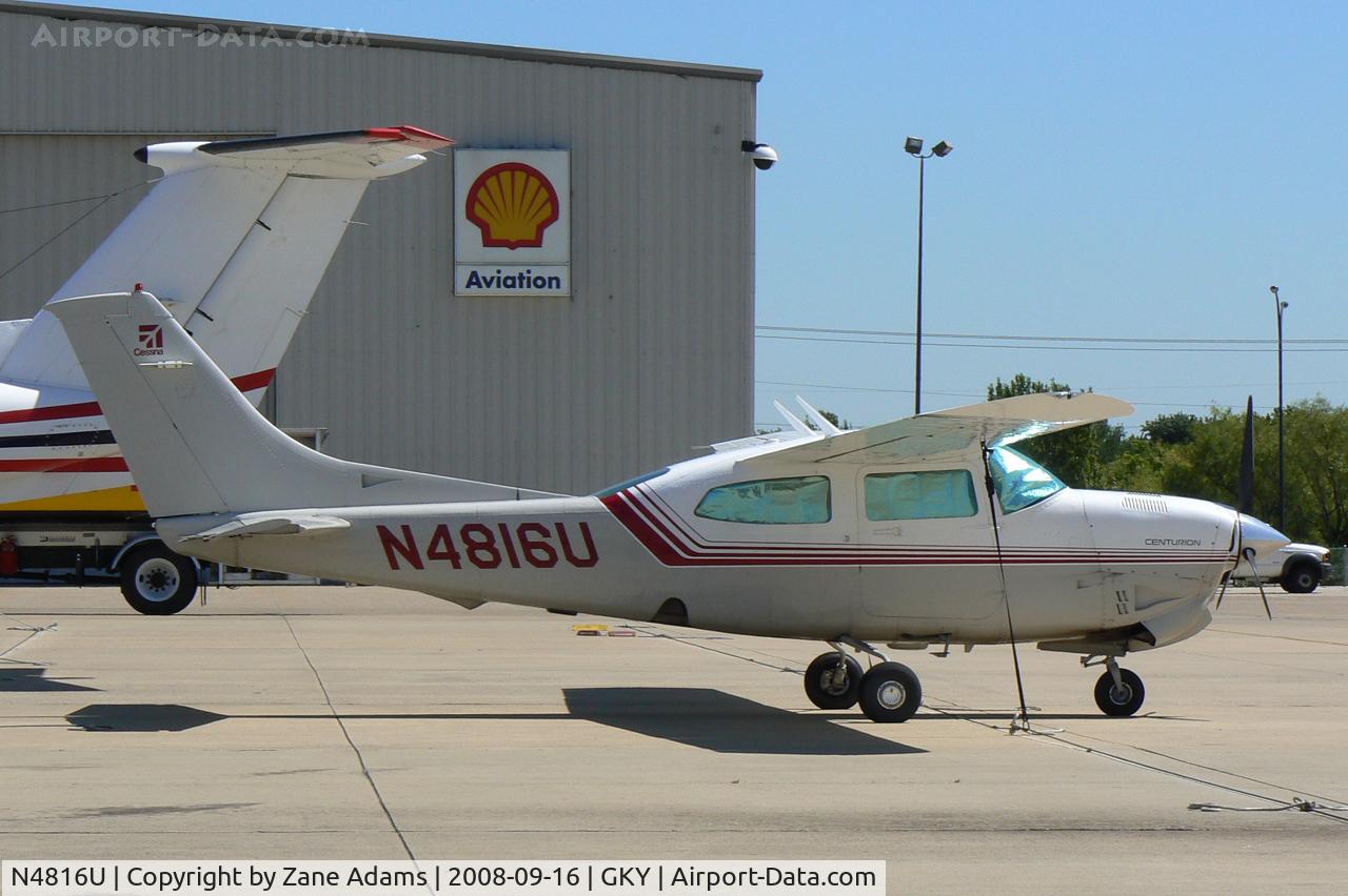 N4816U, 1986 Cessna T210R Turbo Centurion C/N 21065005, At Arlington Municipal