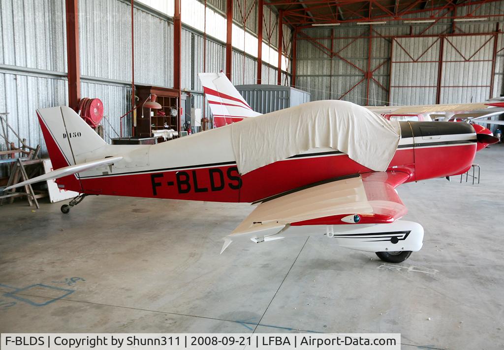 F-BLDS, SAN Jodel D-150 Mascaret C/N 23, Parked inside Airclub's hangar...