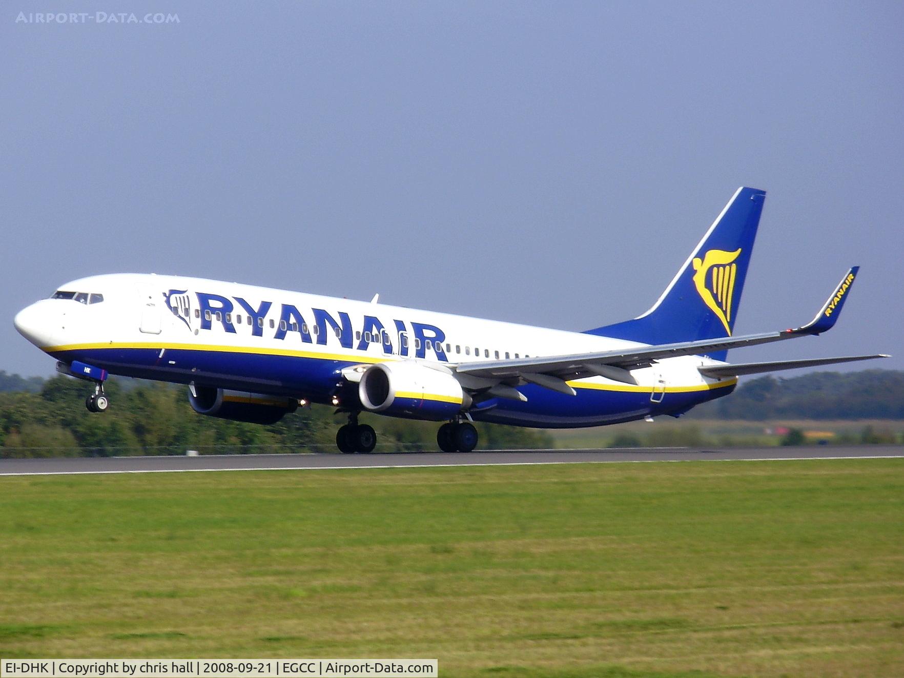 EI-DHK, 2005 Boeing 737-8AS C/N 33820, Ryanair