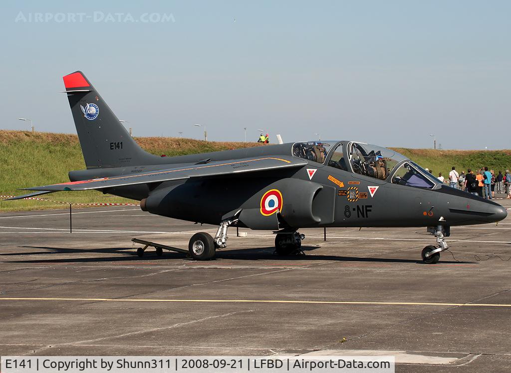 E141, Dassault-Dornier Alpha Jet E C/N E141, Displayed during Patrimony Open Day at the Museum