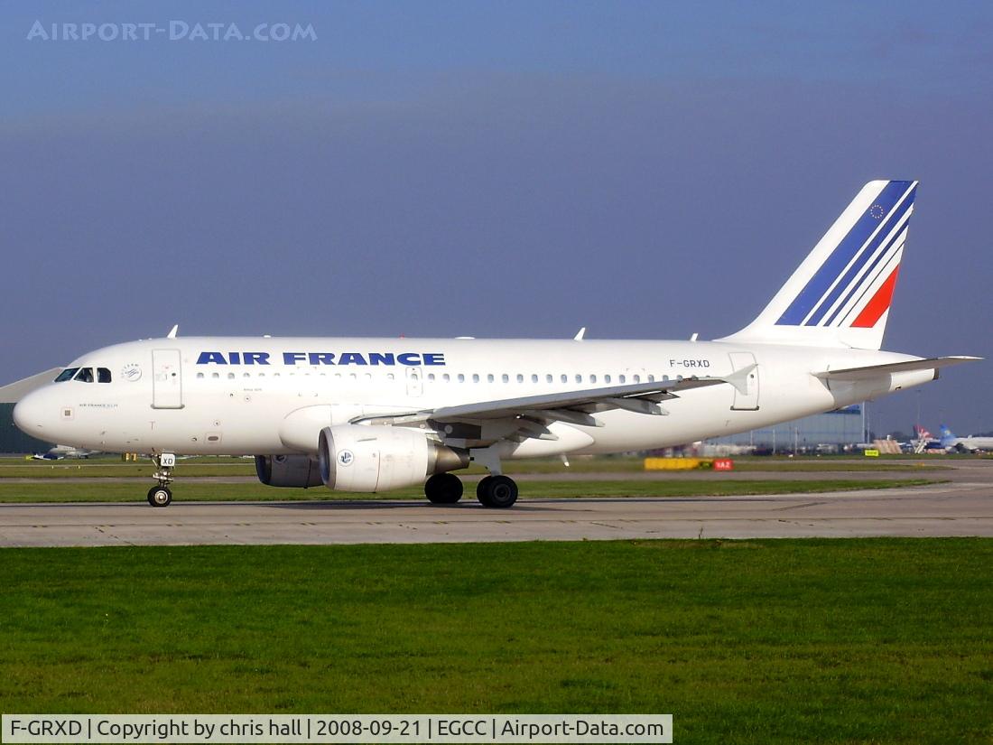 F-GRXD, 2002 Airbus A319-111 C/N 1699, Air France