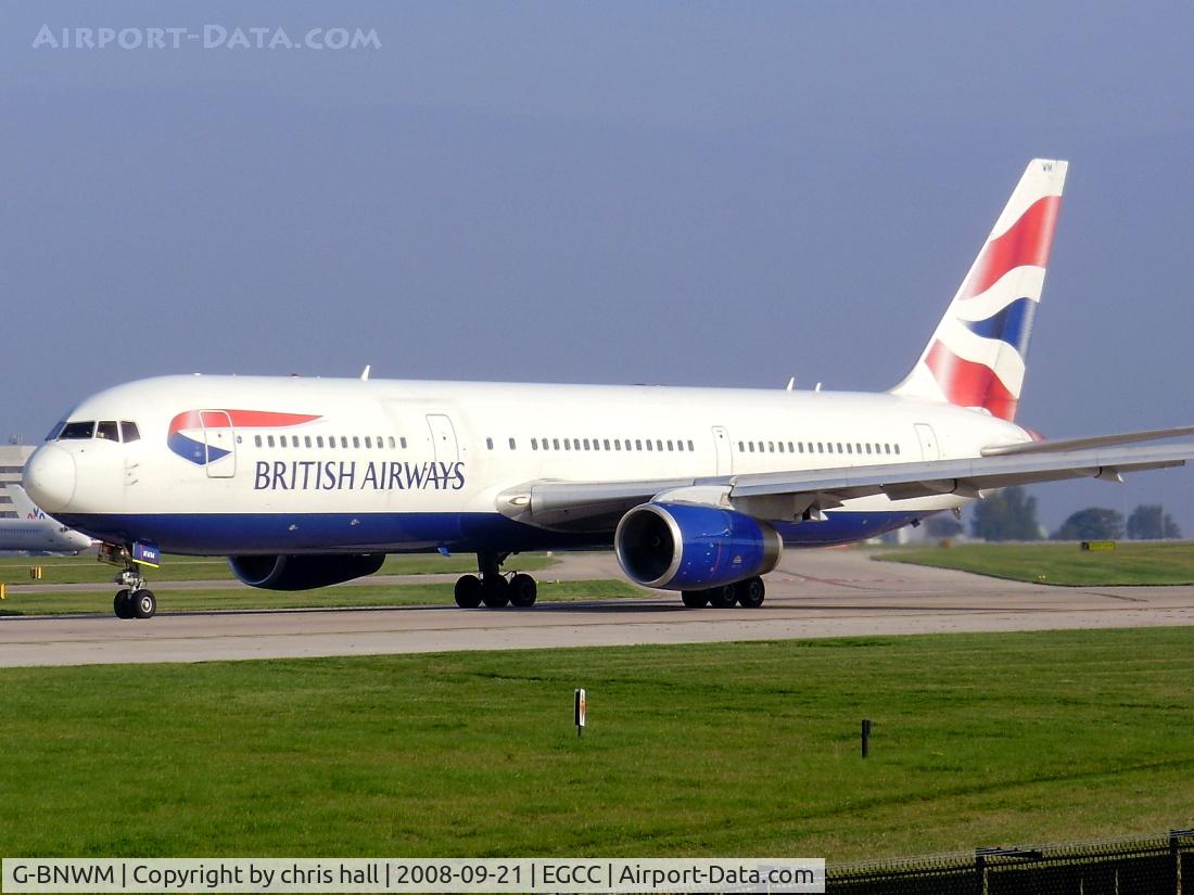 G-BNWM, 1991 Boeing 767-336 C/N 25204, British Airways