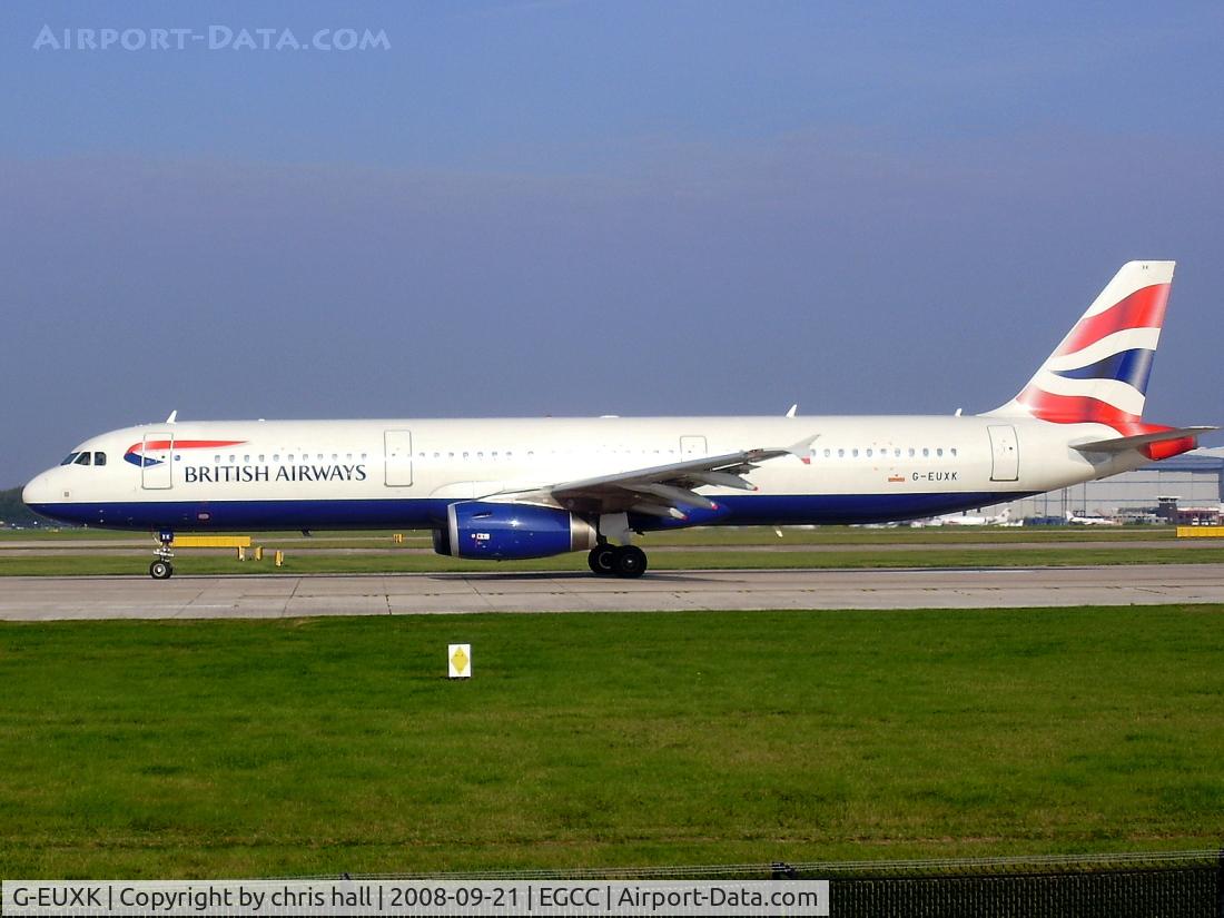 G-EUXK, 2007 Airbus A321-231 C/N 3235, British Airways
