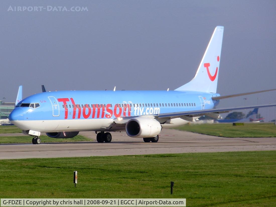 G-FDZE, 2008 Boeing 737-8K5 C/N 35137, Thomson