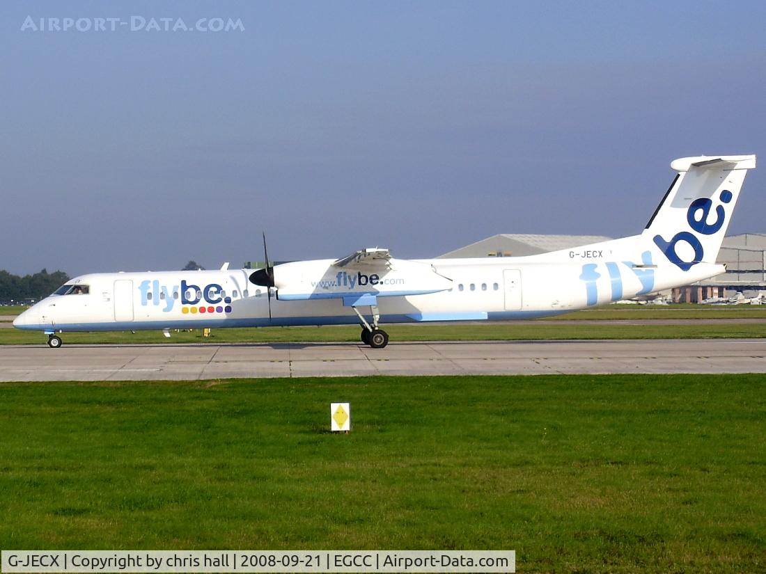 G-JECX, 2007 De Havilland Canada DHC-8-402Q Dash 8 C/N 4155, Flybe