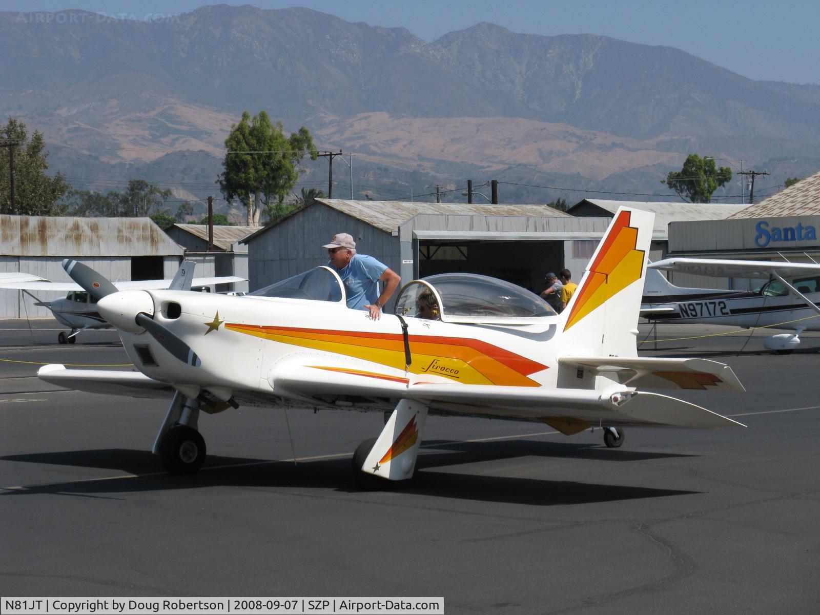 N81JT, 1982 Jurca MJ-5 Sirocco C/N 50, 1982 Tumilowicz JURCA MJ-5 SIROCCO, Lycoming A&C IO-360 220 Hp, 10 to 1 pistons