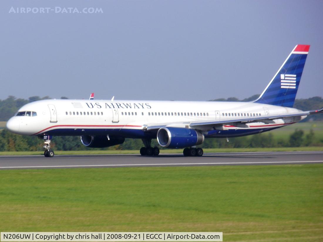 N206UW, 1995 Boeing 757-2B7 C/N 27808, US Airways