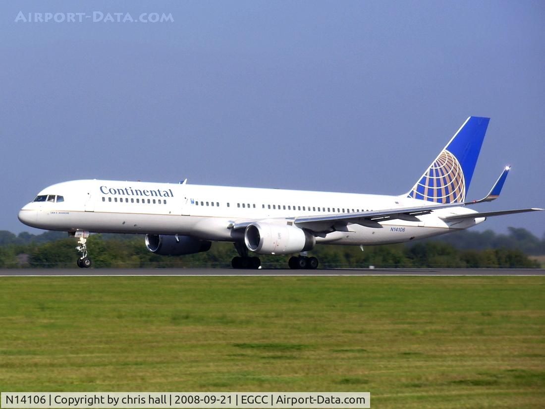 N14106, 1994 Boeing 757-224 C/N 27296, Continental