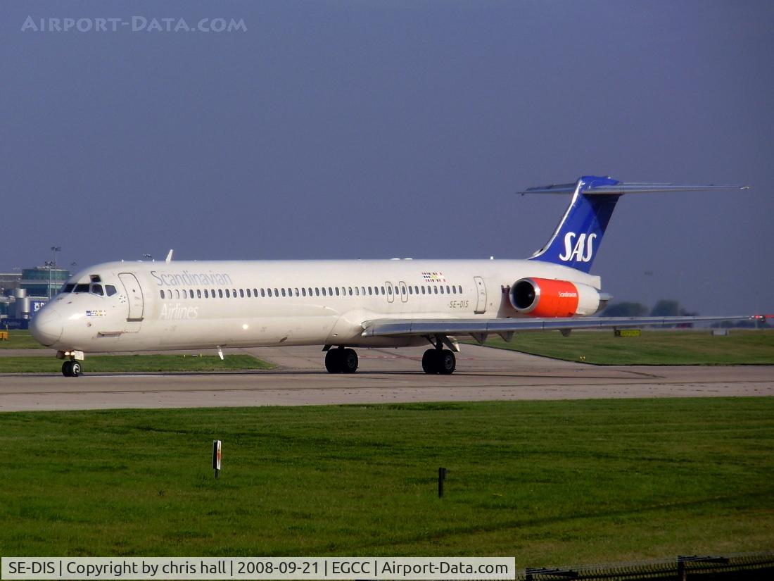 SE-DIS, 1991 McDonnell Douglas MD-81 (DC-9-81) C/N 53006, Scandinavian Airlines