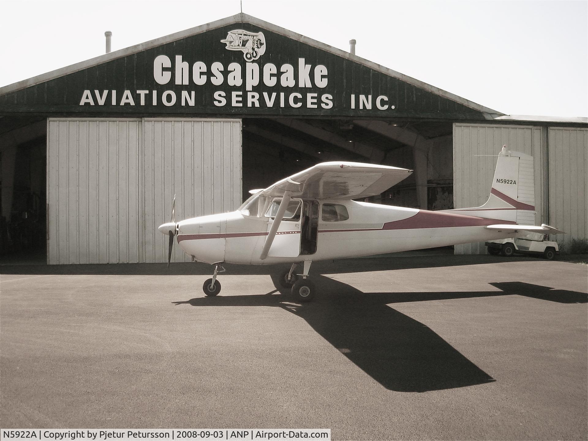 N5922A, 1956 Cessna 172 C/N 28522, First year Cessna 172