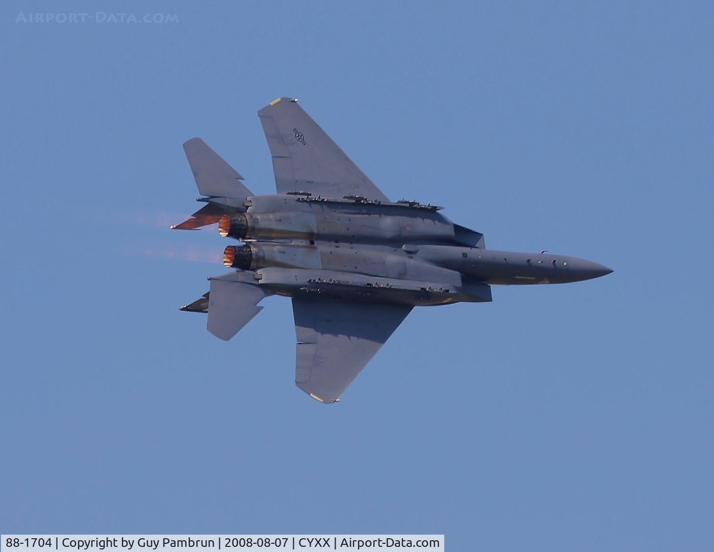 88-1704, 1988 McDonnell Douglas F-15E Strike Eagle C/N 1113/E088, Abbotsford Airshow 2008