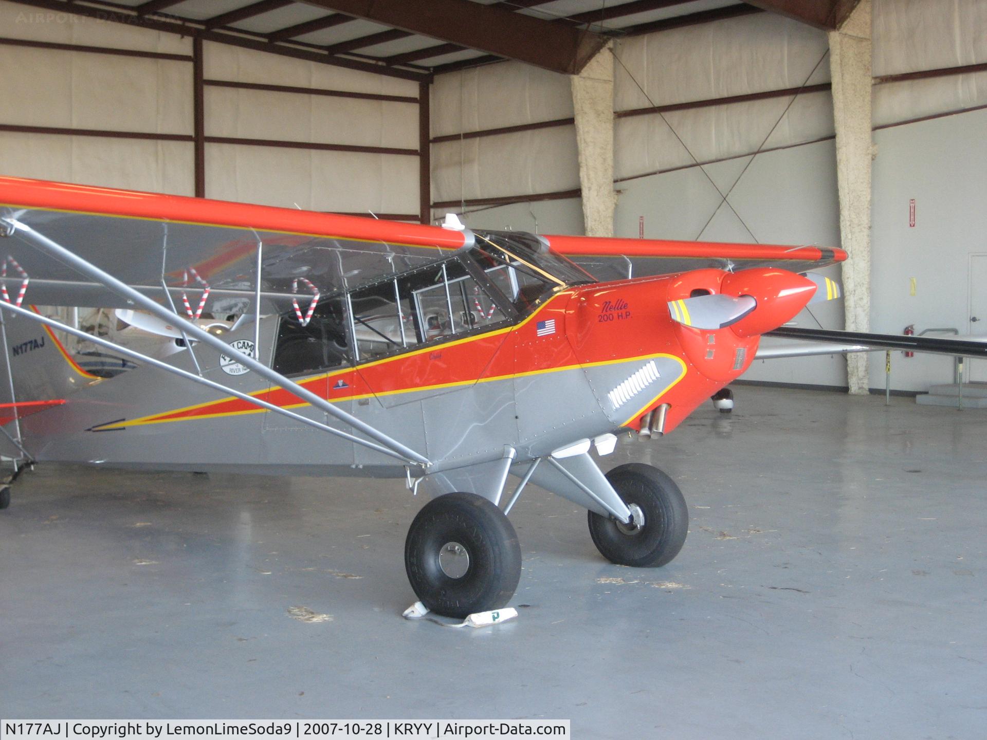 N177AJ, 2006 Aviat A-1B Husky C/N 2328, Just another day at the airport.