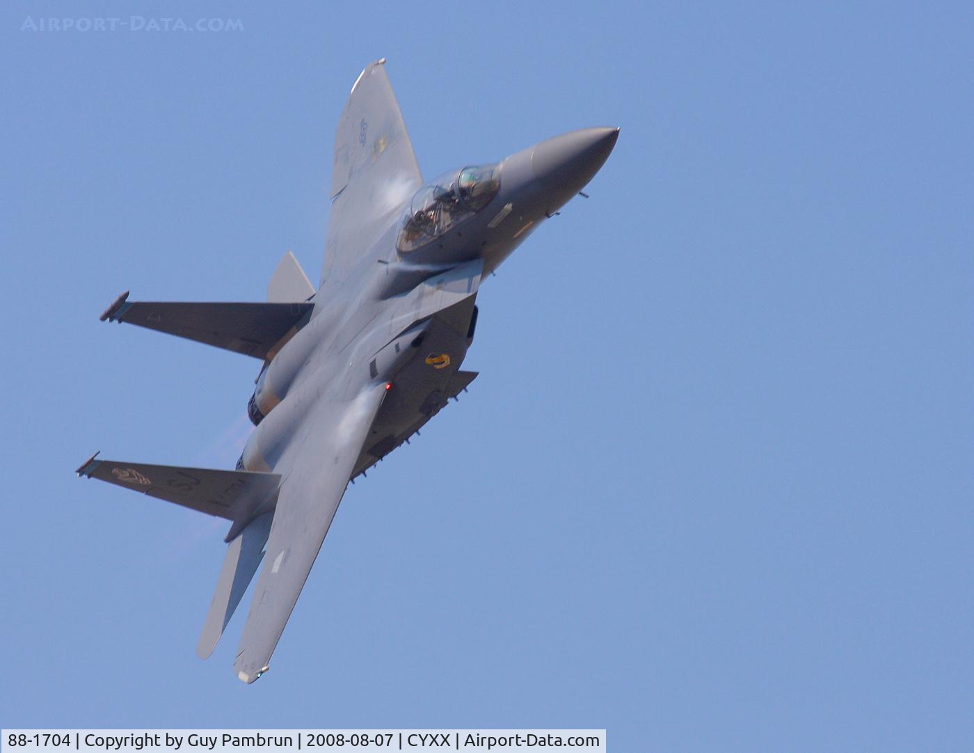88-1704, 1988 McDonnell Douglas F-15E Strike Eagle C/N 1113/E088, Abbotsford Airshow 2008