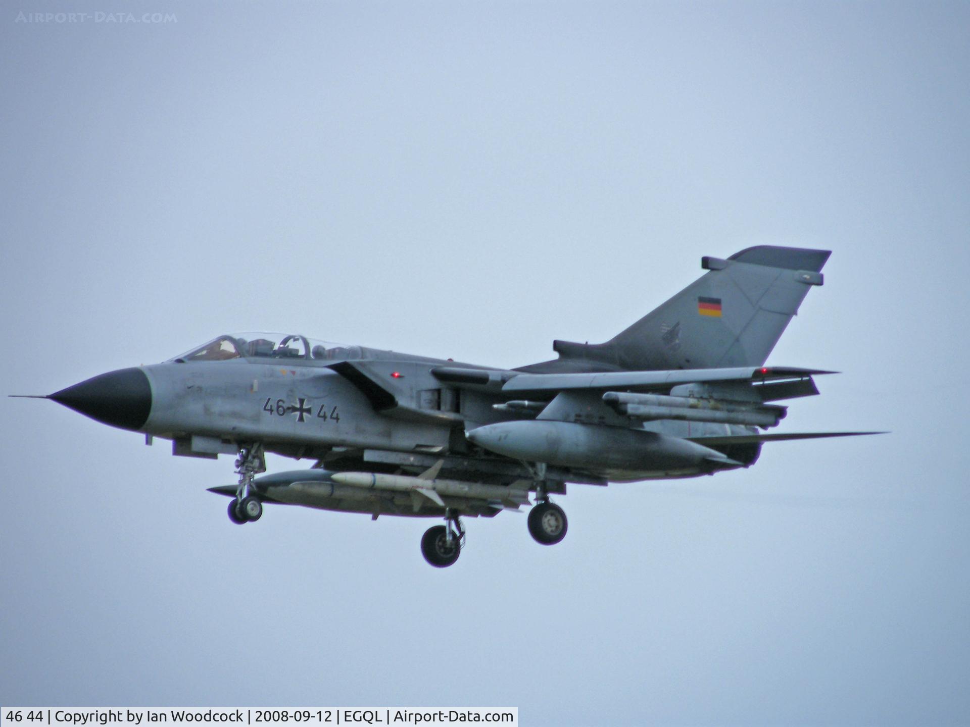 46 44, Panavia Tornado ECR C/N 871/GS277/4344, Panavia Tornado ECR/JBG-32,German Air Force/RAF Leuchars