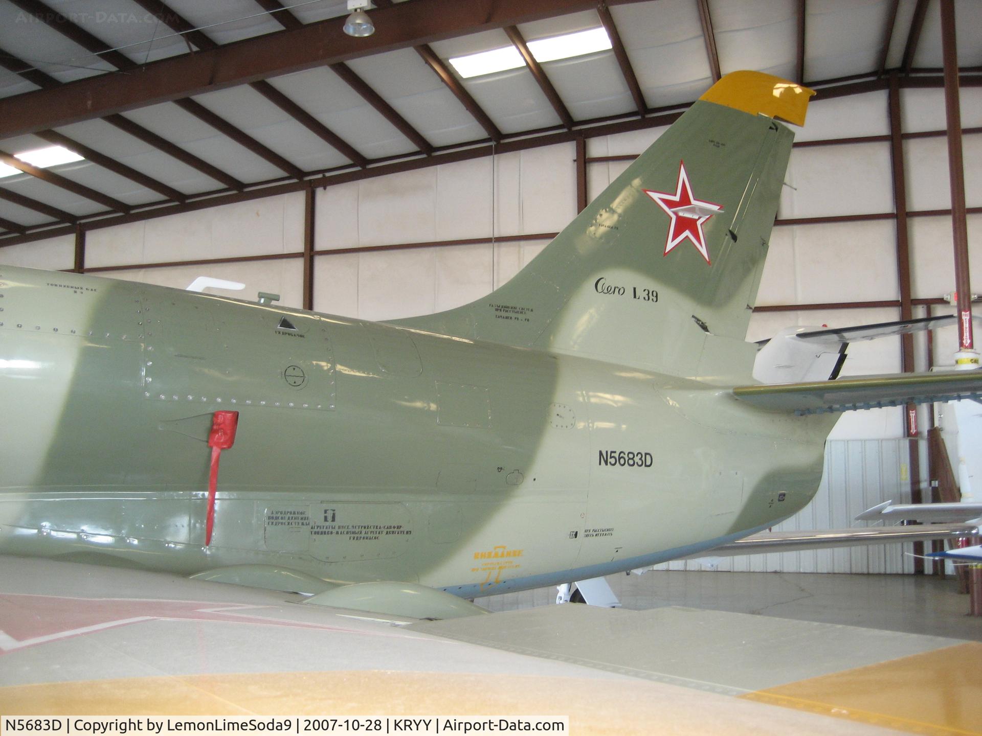 N5683D, 1979 Aero L-39C Albatros C/N 931529, Just another day at the airport.
