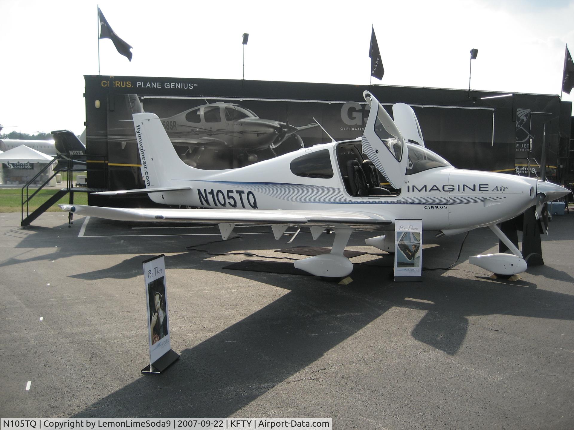 N105TQ, 2007 Cirrus SR22 C/N 2659, Just another day at the airport.
