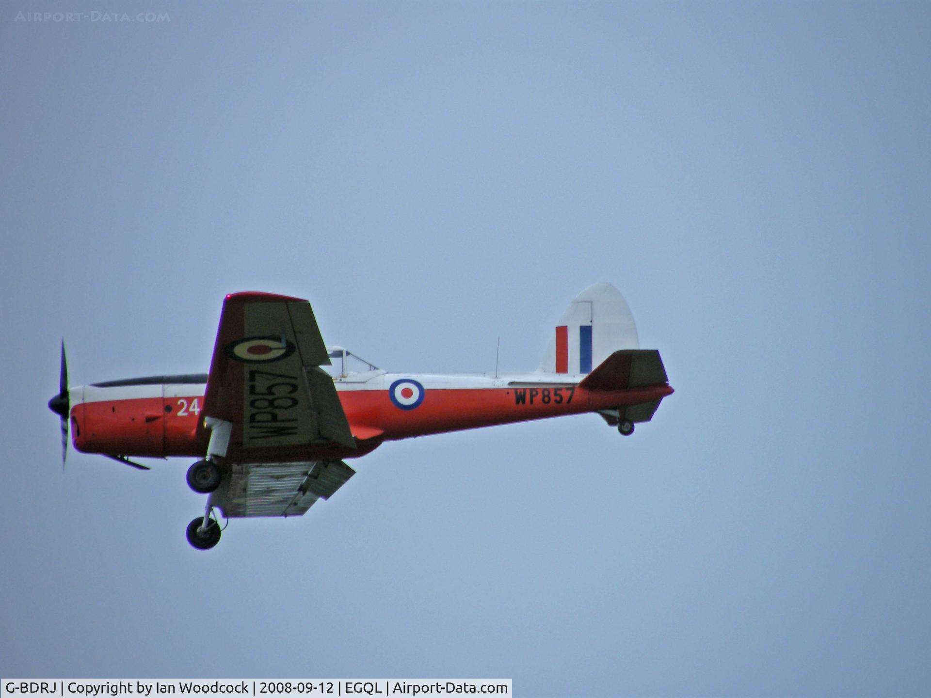 G-BDRJ, 1952 De Havilland DHC-1 Chipmunk T.10 C/N C1/0742, de Havilland DHC-1 Chipmunk 22 (WP857) Landing, RAF Leuchars