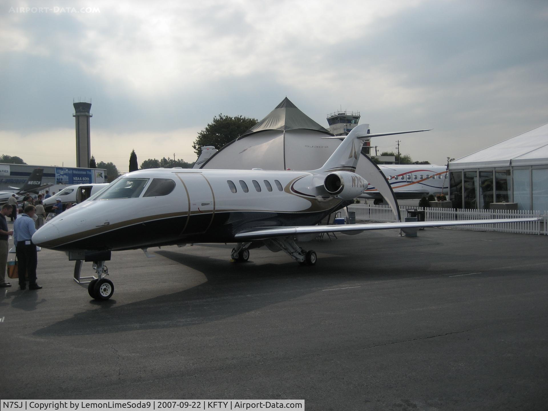 N7SJ, 2007 Sino Swearingen SJ30-2 C/N 007, Just another day at the airport.