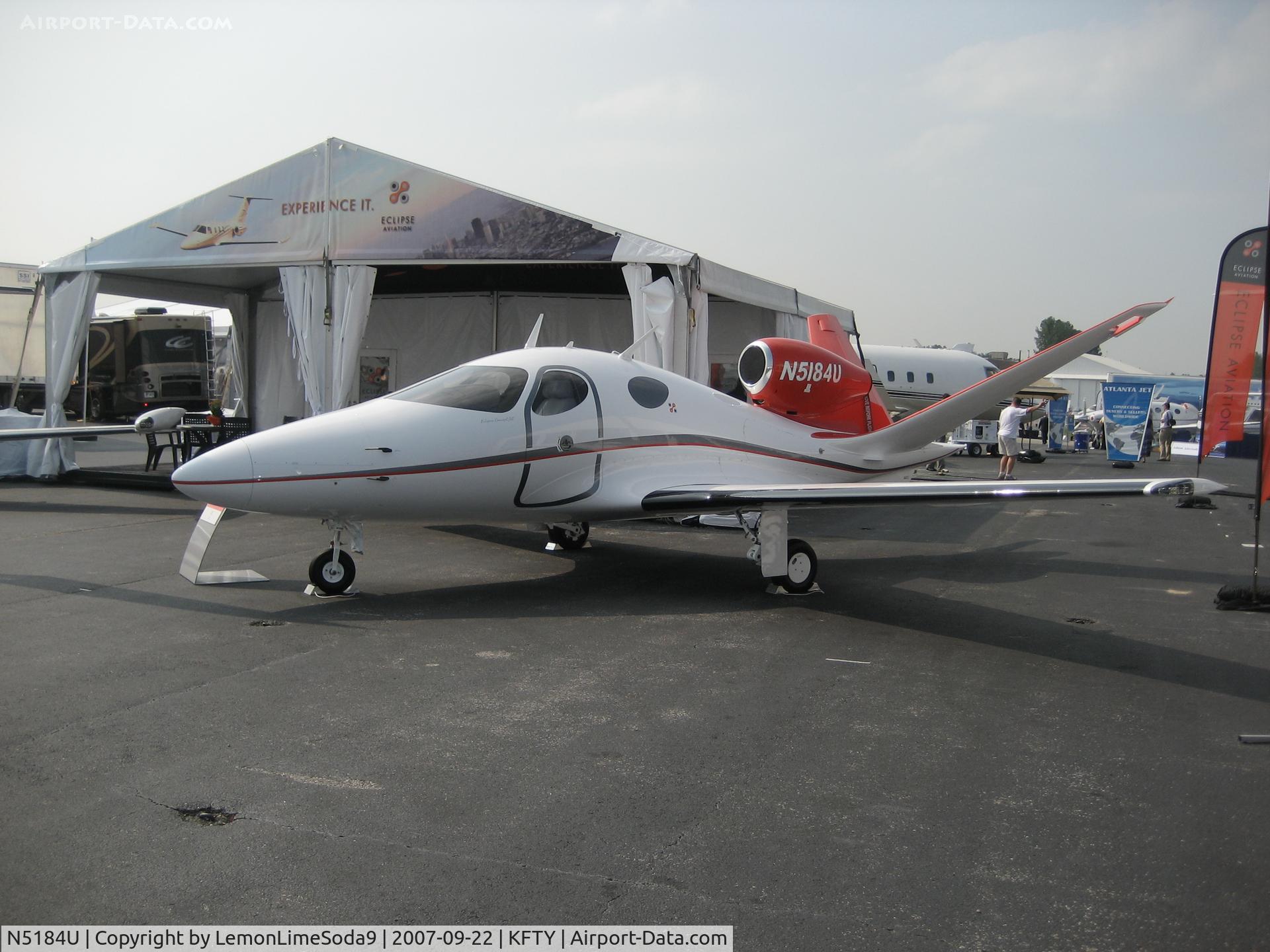 N5184U, 2007 Swift Engineering Inc Mark 400 C/N SE-400-001, Just another day at the airport.