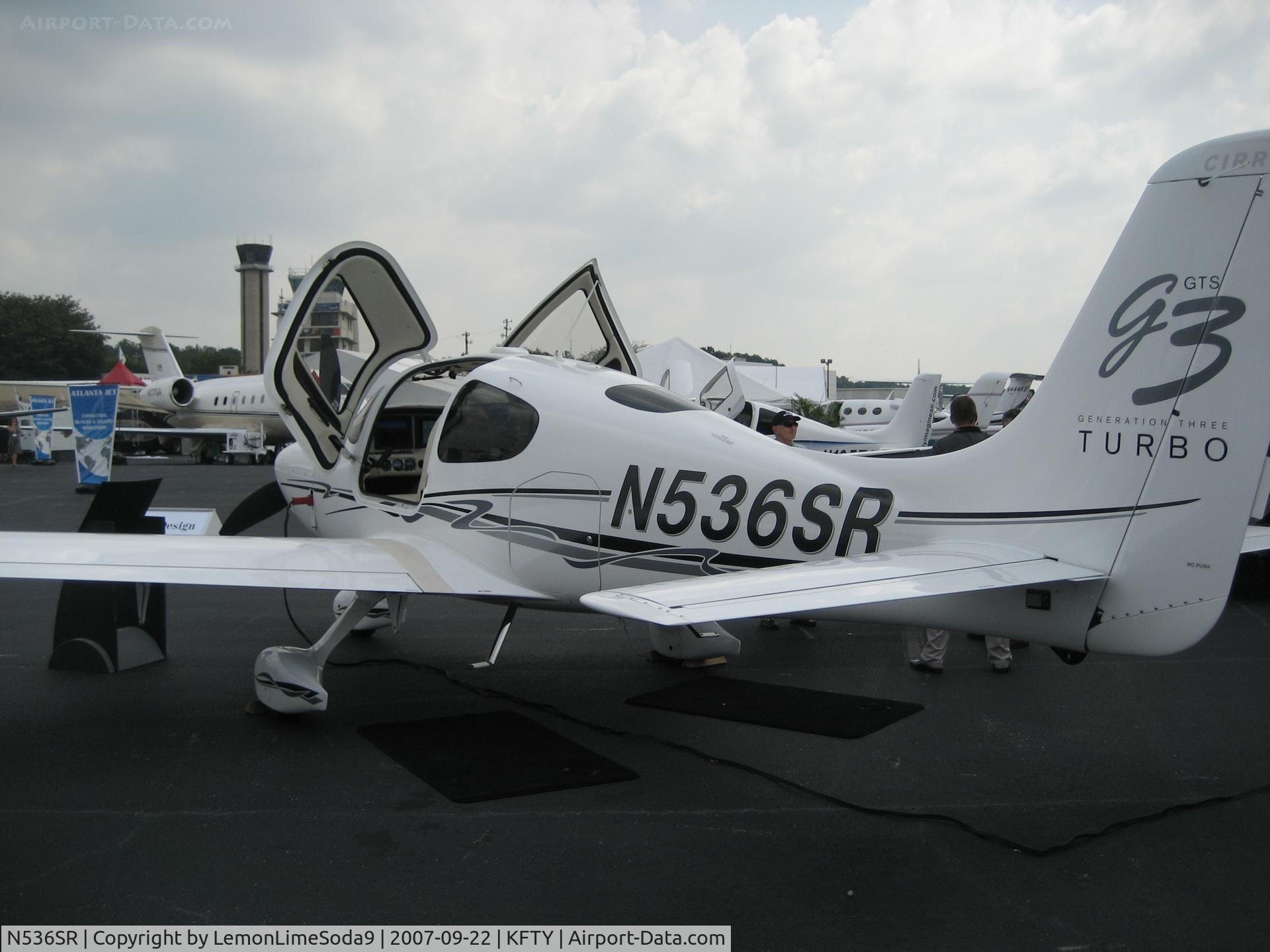N536SR, 2007 Cirrus SR22 G3 GTS Turbo C/N 2531, Just another day at the airport.