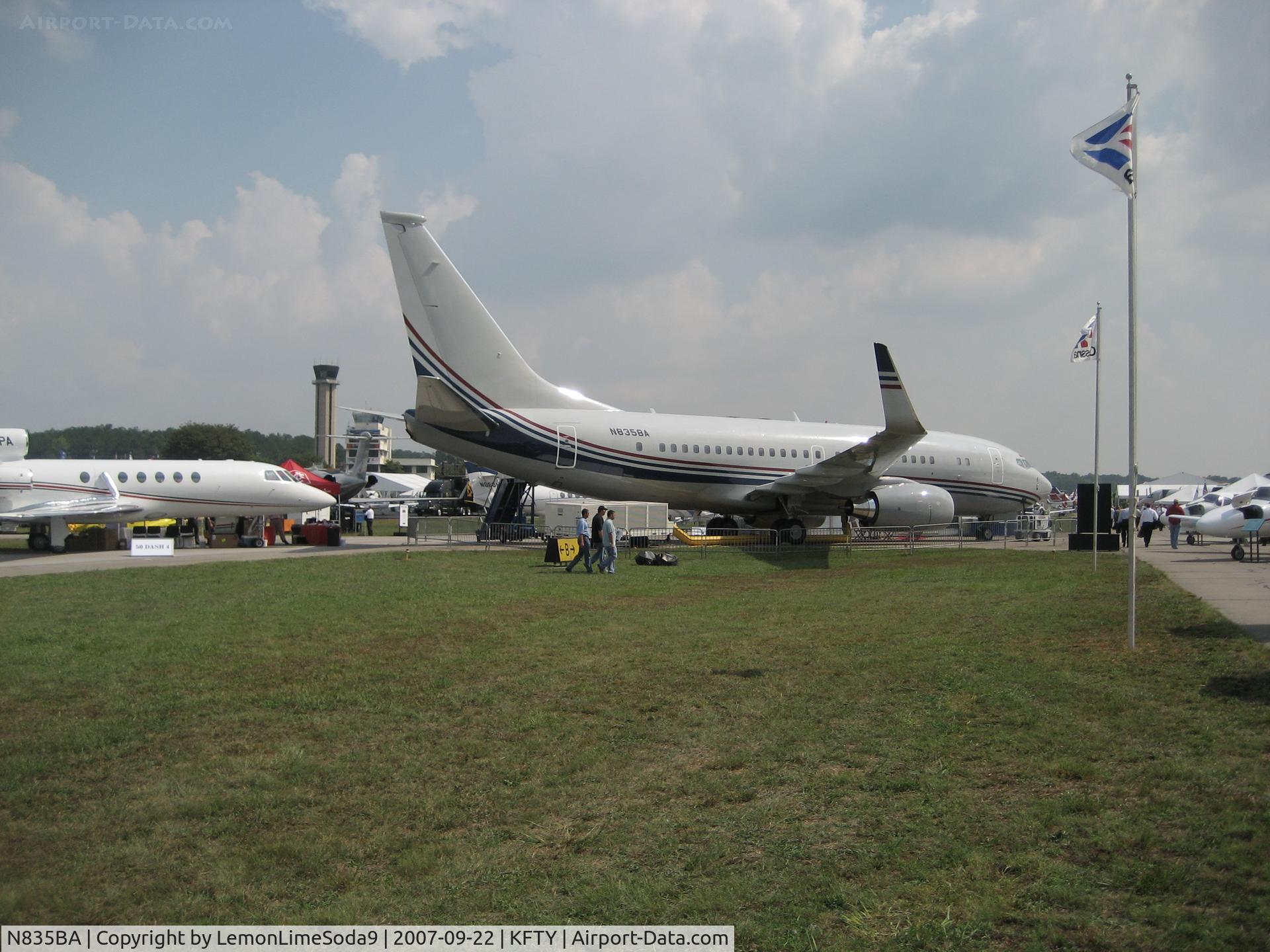 N835BA, 2001 Boeing 737-7BC C/N 30572, Just another day at the airport.