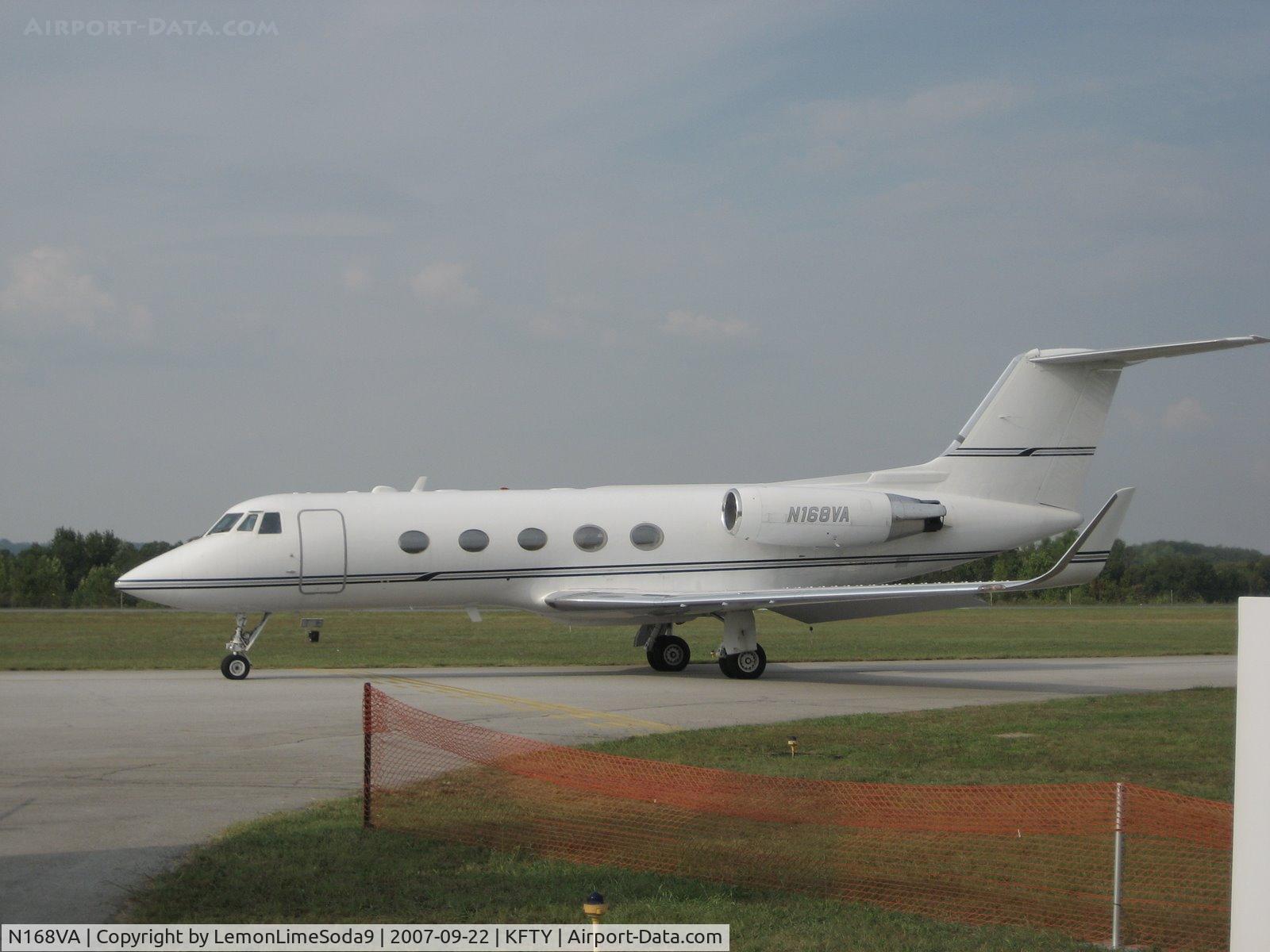N168VA, 1972 Grumman G-1159 Gulfstream II C/N 112, Just another day at the airport.