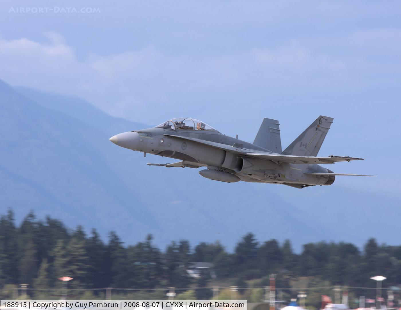 188915, 1984 McDonnell Douglas CF-188B Hornet C/N 0203/B039, Abbotsford Airshow 2008