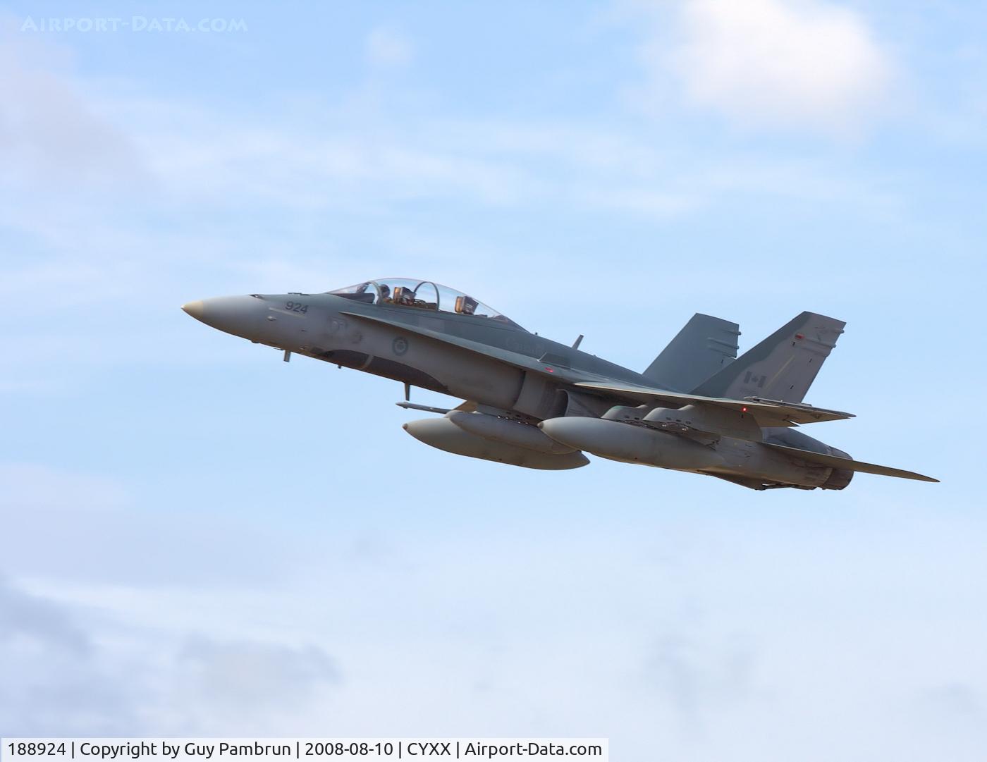 188924, McDonnell Douglas CF-188B Hornet C/N 0474/B083, Abbotsford Airshow 2008