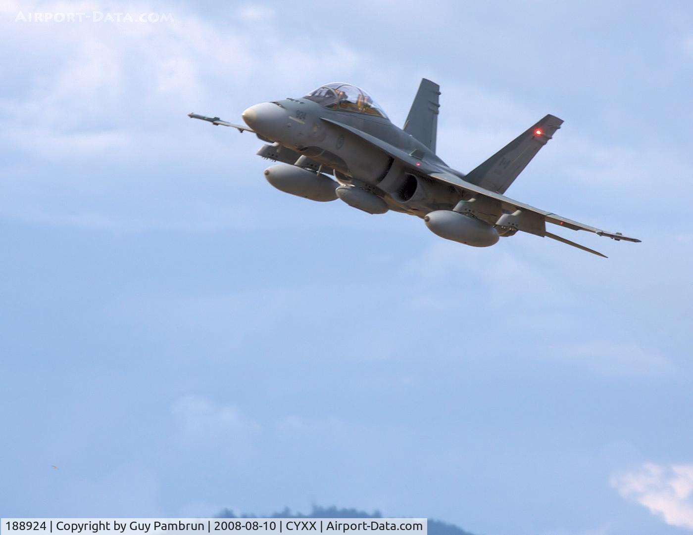 188924, McDonnell Douglas CF-188B Hornet C/N 0474/B083, Abbotsford Airshow 2008