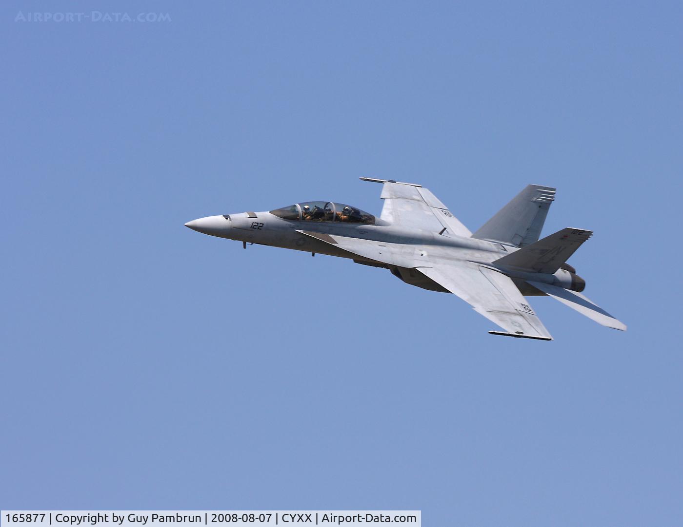 165877, Boeing F/A-18F Super Hornet C/N F037, Abbotsford Airshow 2008