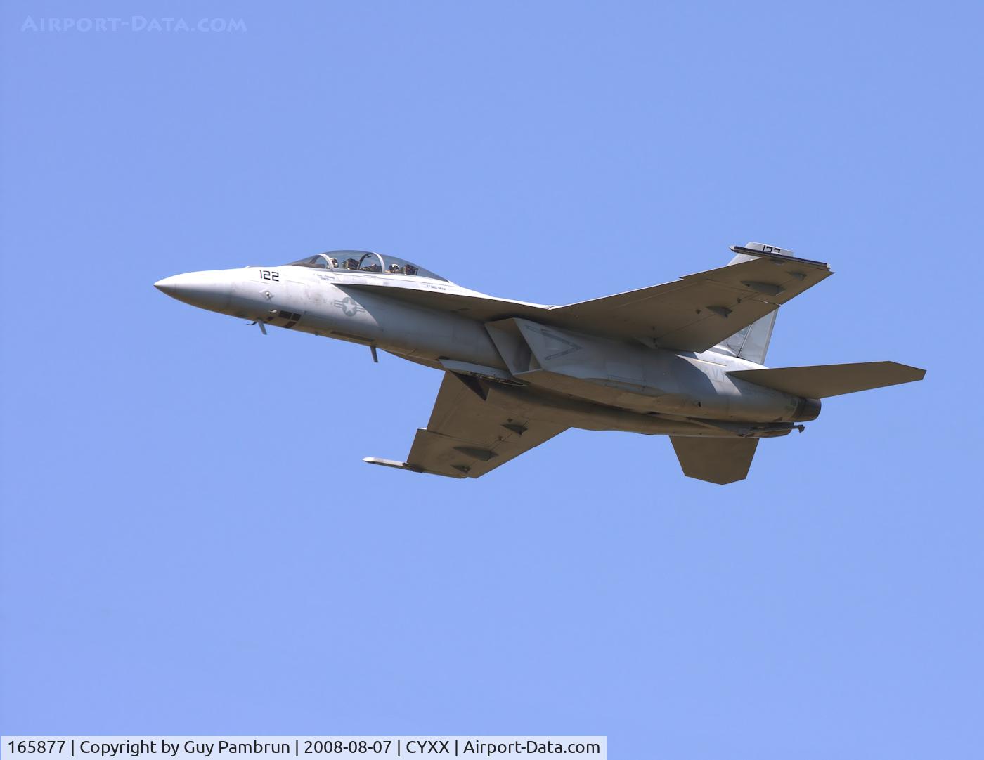 165877, Boeing F/A-18F Super Hornet C/N F037, Abbotsford Airshow 2008