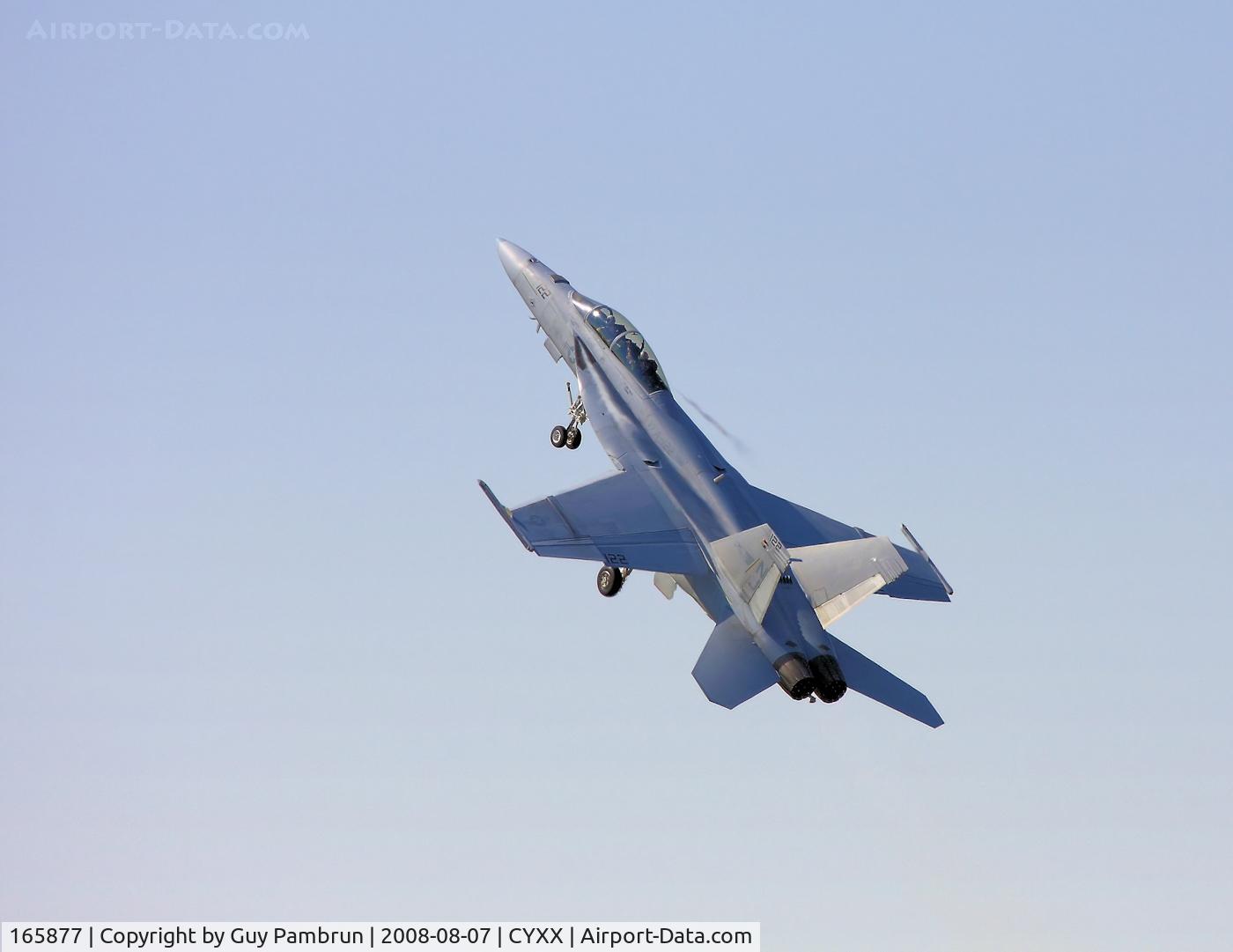 165877, Boeing F/A-18F Super Hornet C/N F037, Abbotsford Airshow 2008