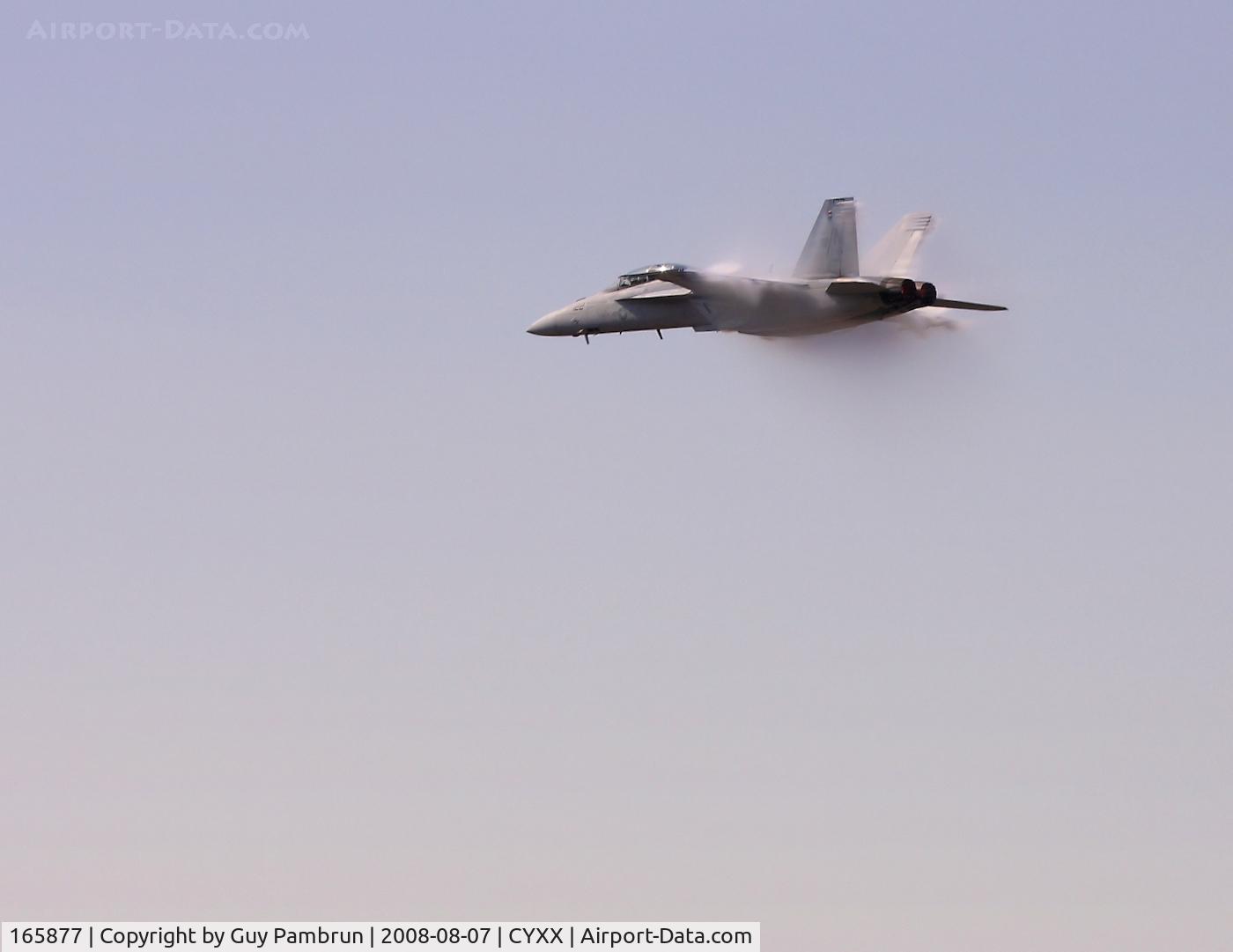 165877, Boeing F/A-18F Super Hornet C/N F037, Abbotsford Airshow 2008