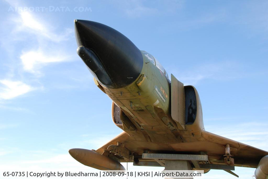 65-0735, 1965 McDonnell F-4D Phantom II C/N 1794, McDonnell Douglas F-4D Phantom II Aircraft Display in Hastings,NE